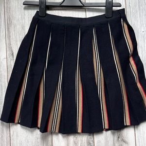 BURBERRY TEEN GIRLS BLUE LOGO SKIRT 12y/152cm